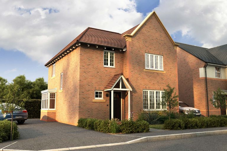 Property 1 of 12. Exterior Wollaton Four Bedroom New Build