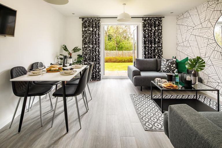 Property 1 of 11. French Doors From The Lounge Diner To The Rear Garden
