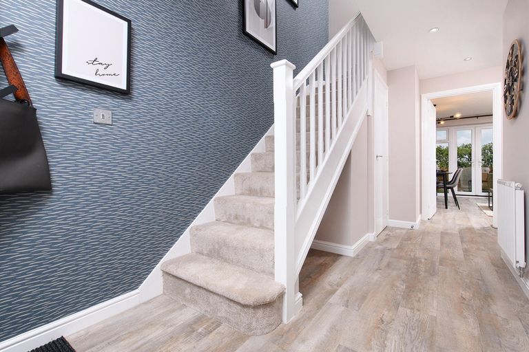 Property 2 of 10. A Welcoming Hallway With Storage Space To Hide Any Clutter