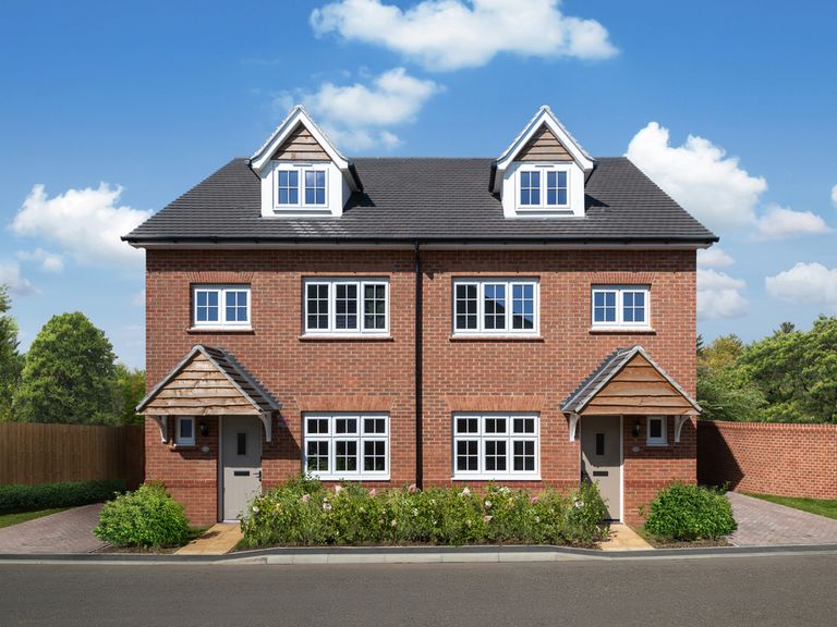 Property 1 of 9. Redrow - The Grantham - External - Brick
