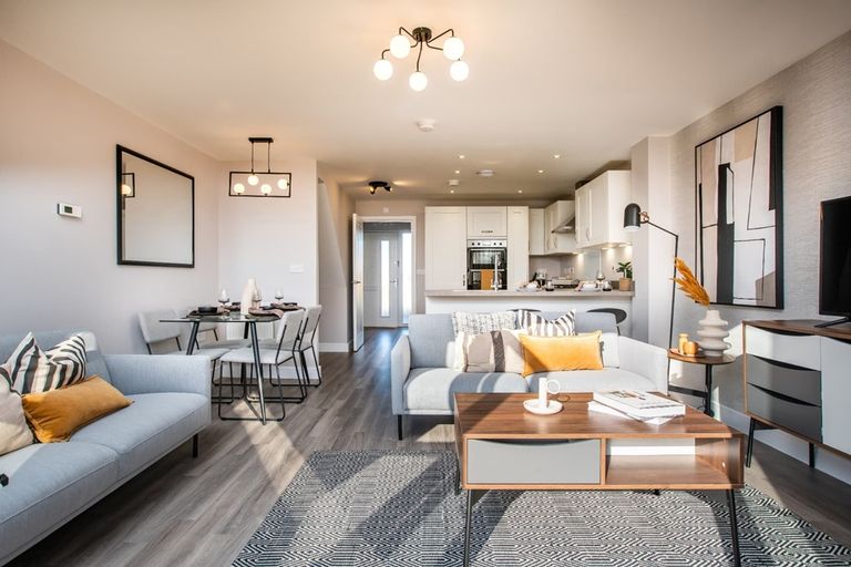 Property 3 of 12. A Sociable Open Plan Living Space