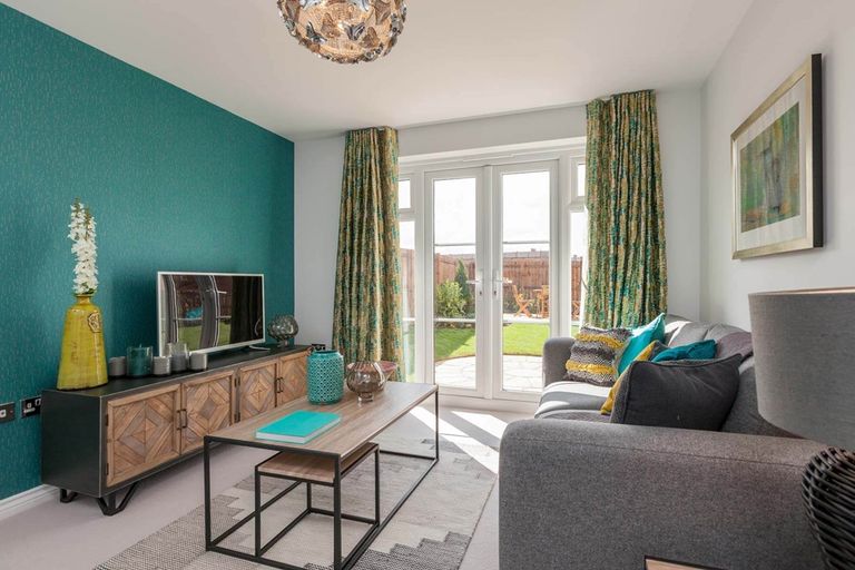 Property 2 of 8. A Separate Living Room With French Doors To The Rear Garden