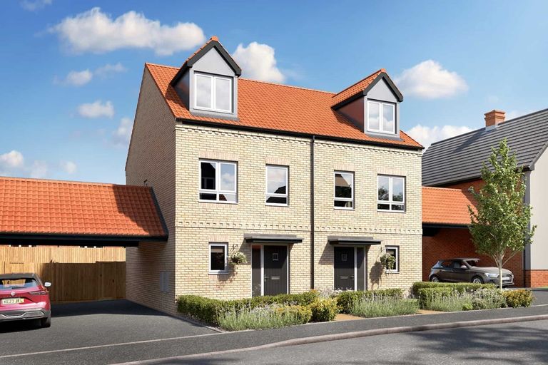 Property 2 of 13. The Harrton At Westland Heath Is A Three Bedroom Home