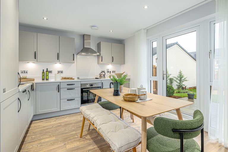 Property 1 of 9. Sandy Shores_Fenton_Bfoe_Dev003019_Kitchen Dining 001