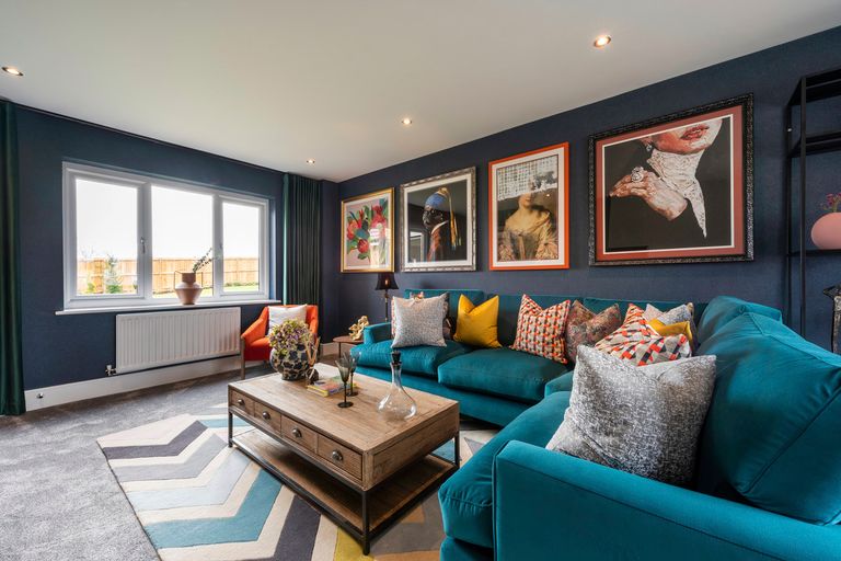 Property 2 of 11. Indicative Living Room, Contemporary Modern Decoration
