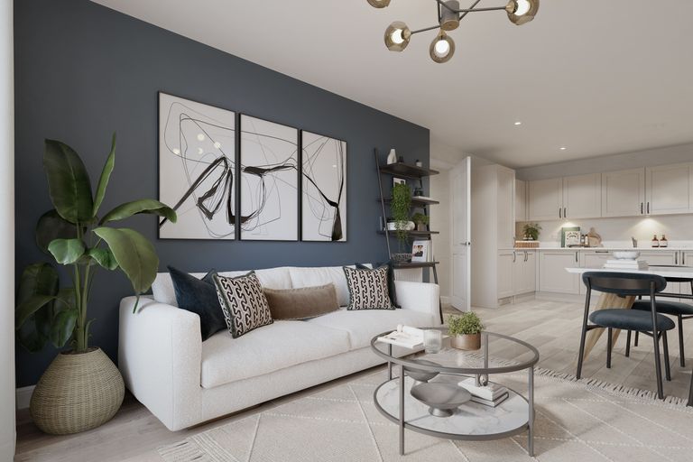 Property 3 of 6. Broadheaht Place Living Area