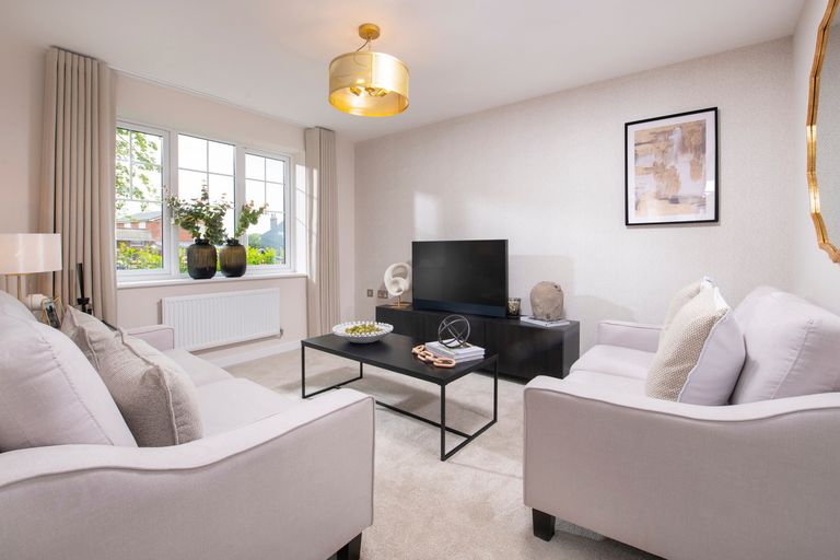 Property 3 of 13. Indicative Living Room, Contemporary Modern Decoration
