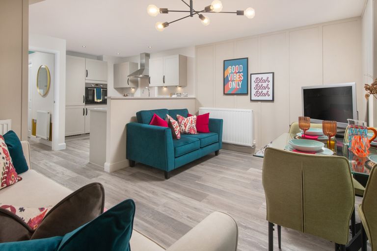 Property 2 of 10. The Interior Of The Cannington Show Home At Chaloners Green, Whitby