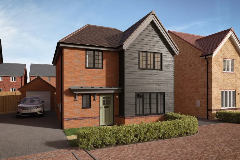 Property 1 of 9. Exterior Lymington Three/Four Bedroom New Build