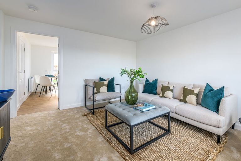 Property 2 of 7. Lounge Space In 3 Bedroom Coull Home