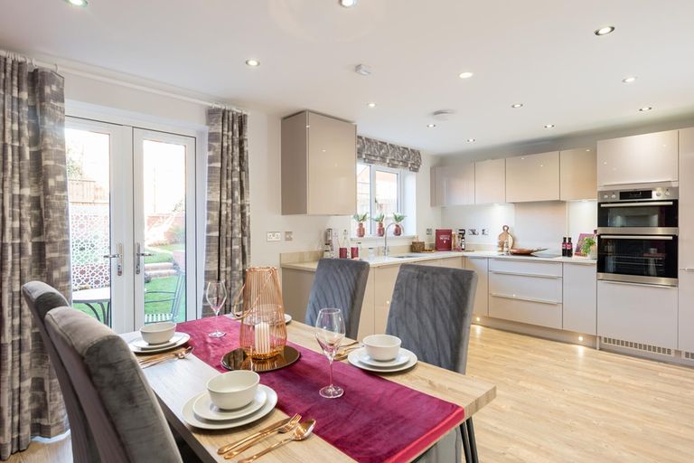 Property 3 of 11. The Spacious Kitchen Forms The Heart Of This Family Home