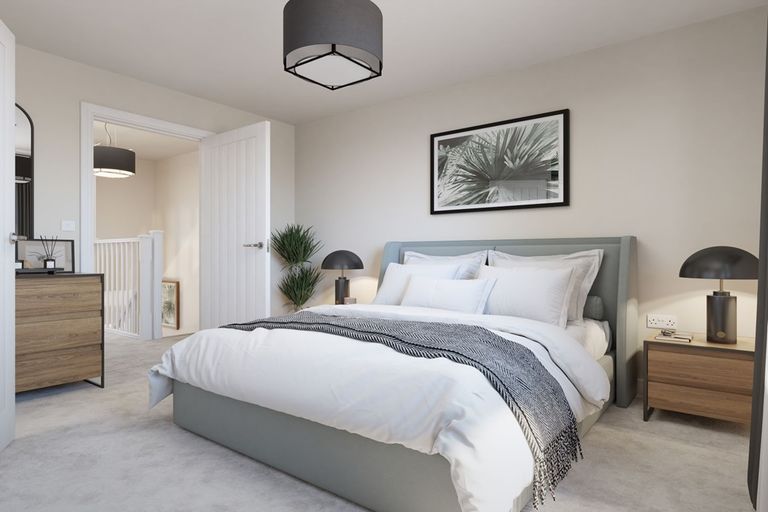 Property 1 of 11. Relax In The Spacious Main Bedroom