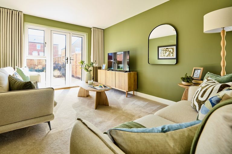 Property 3 of 23. The Living Room Is Spacious With Space For The Whole Family To Chill Out Together