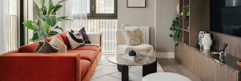 Property 1 of 4. An Interior Living Area Image From The Redwood At Twelvetrees Park