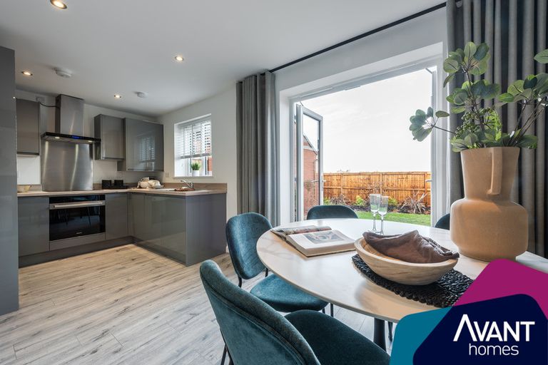Property 1 of 10. Indicative Kitchen/Dining Room, Contemporary Modern Decoration