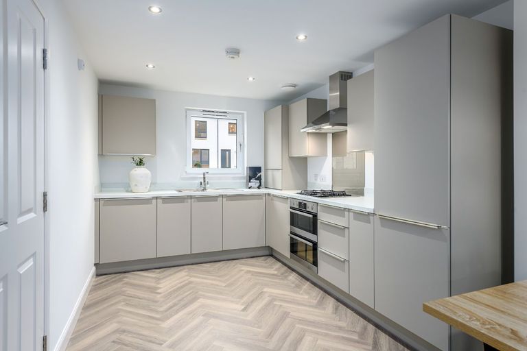 Property 3 of 9. Kitchen Space In 4 Bedroom Stewarton House Type