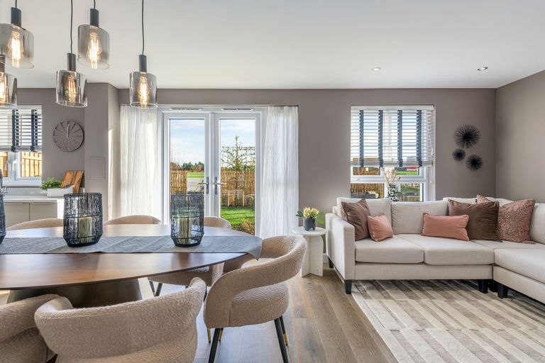 Property 3 of 10. Faming/Dining Area  In 4 Bedroom Harris House Type