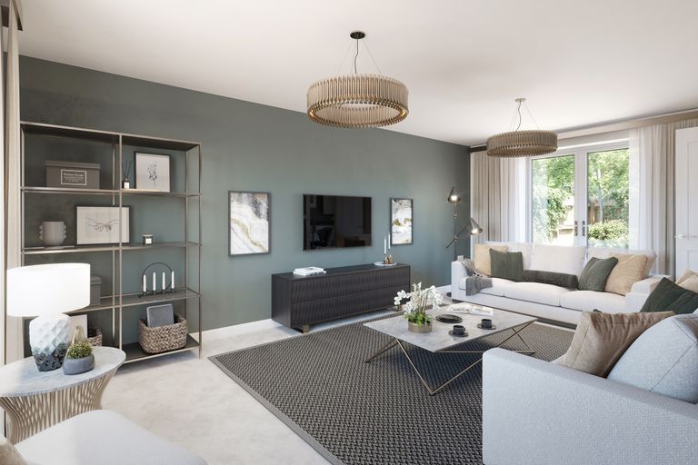 Property 3 of 10. Internal View Of The Lounge In The Four Bedroom Ashington