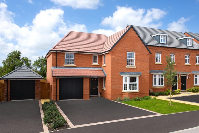 Property 1 of 8. David Wilson Homes Exeter External