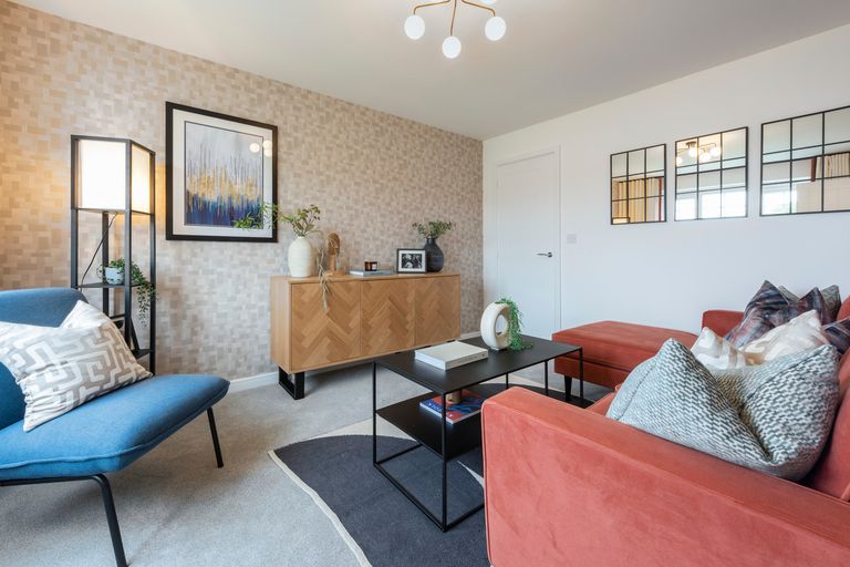 Property 3 of 11. Indicative Living Room, Contemporary Modern Decoration
