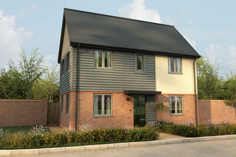 Property 1 of 9. Lyttelton Three Bedroom New Build Exterior