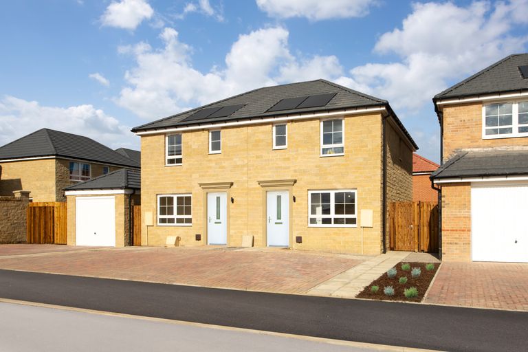 Property 1 of 9. Outside View Of 3 Bedroom Semi-Detached Ellerton Home