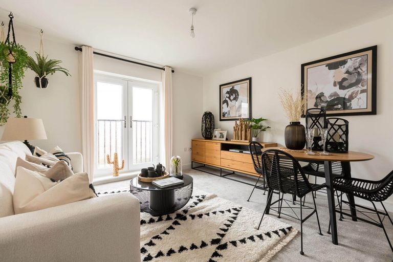 Property 2 of 9. The Nicol Has A Bright Lounge With French Doors