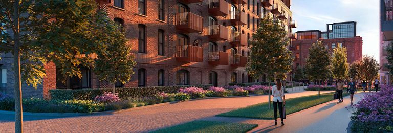 Property 3 of 5. Exterior CGI Image Of Horlicks Quarter