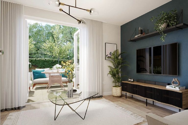 Property 1 of 11. French Doors From The Lounge Diner To The Rear Garden