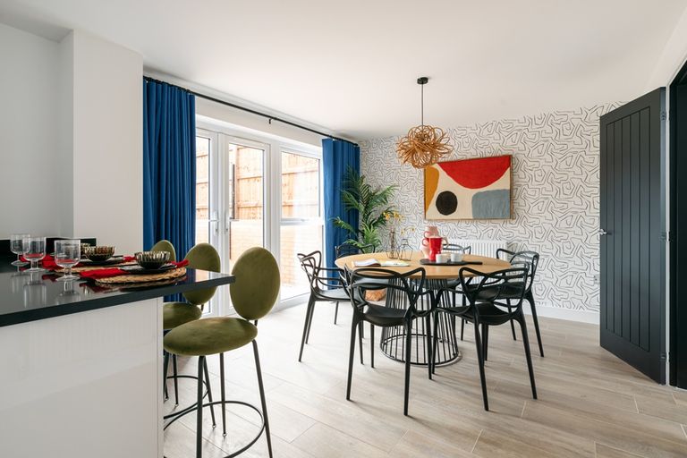 Property 3 of 13. A Spacious Dining Area  Between The Lounge And The Kitchen