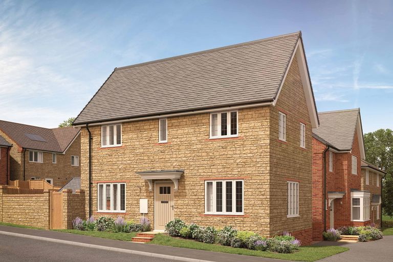 Property 1 of 8. Exterior Lawrence Three Bedroom New Build