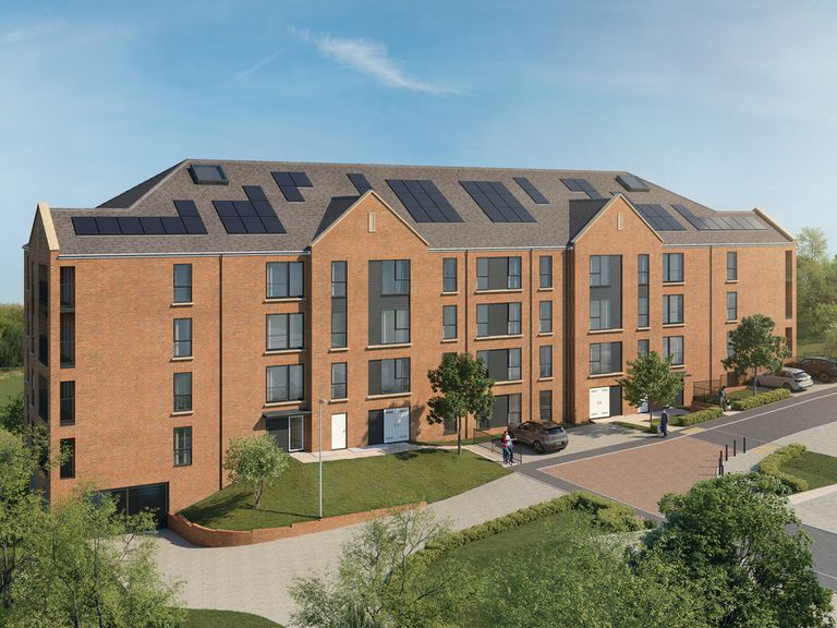 Property 1 of 8. CGI Of York House External At The Mill With Landscaped Surroundings, Situated Near River Medway