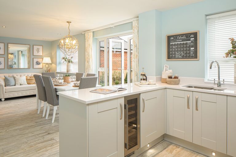 Property 1 of 8. Open Plan Kitchen With French Doors To The Garden In A Radleigh