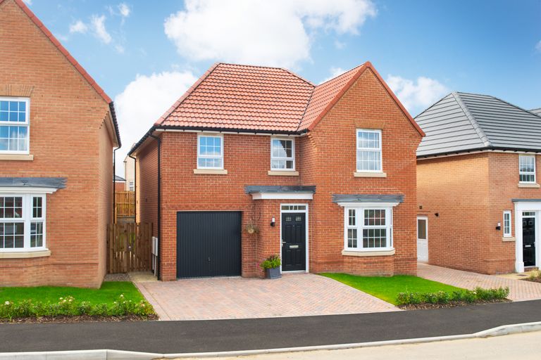 Property 1 of 10. Outside View Of 4 Bedroom Detached Millford Home
