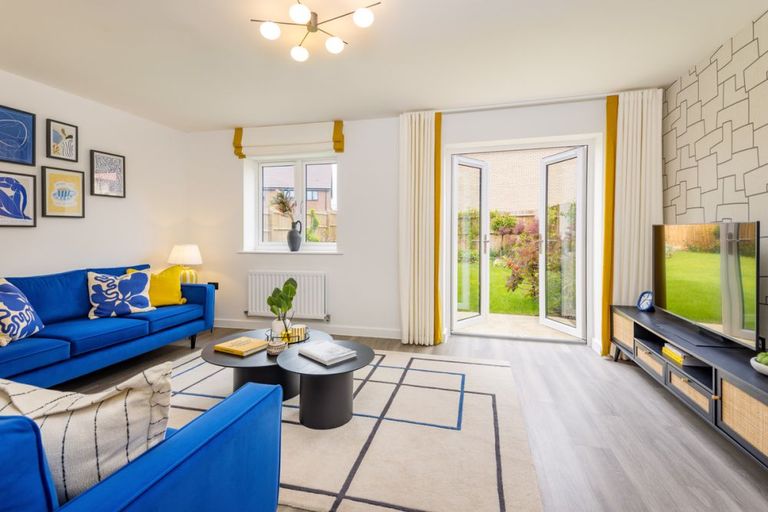 Property 3 of 9. Evesham Living Room
