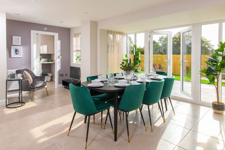 Property 3 of 10. Kitchen Diner In The Millford 4 Bedroom Show Home