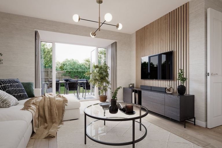 Property 3 of 7. Internal Shot Of The Living Room In The Belbroughton