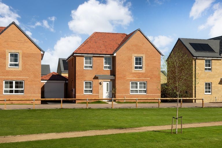 Property 1 of 9. Outside View Of 4 Bedroom Radleigh Home