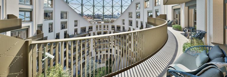 Property 1 of 1. An Exterior Balcony CGI Of The Halo