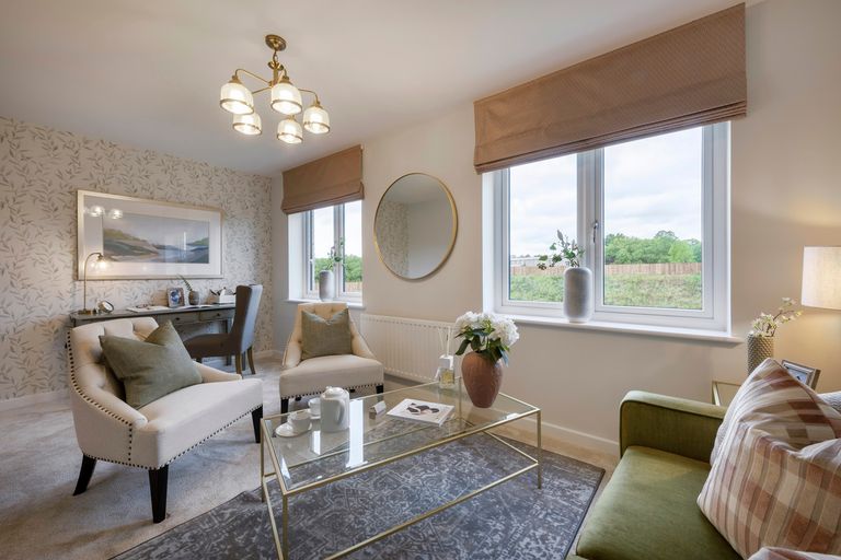 Property 3 of 9. Indicative Living Room, Contemporary Modern Decoration