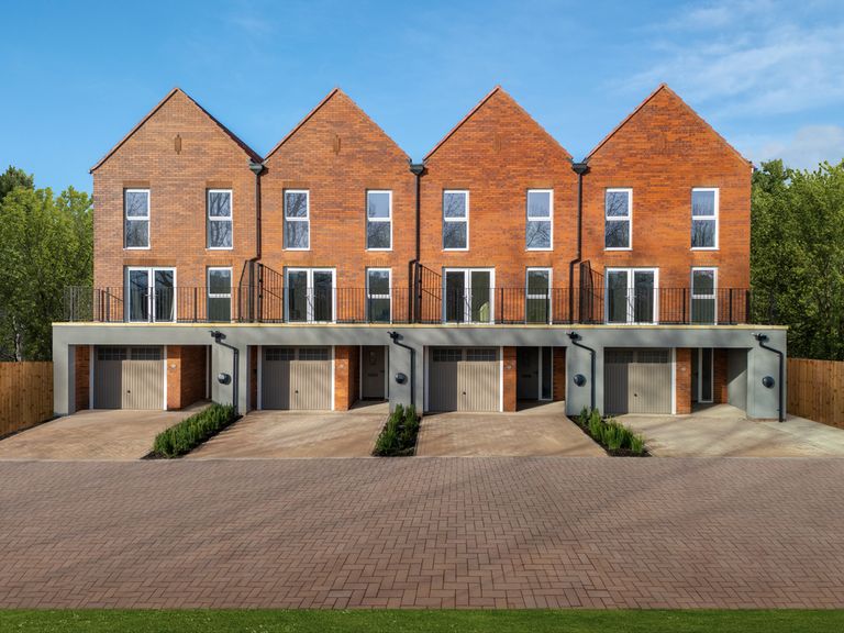 Property 1 of 10. Redrow The Kensington Three Storey Homes With Landscapes Surroundings