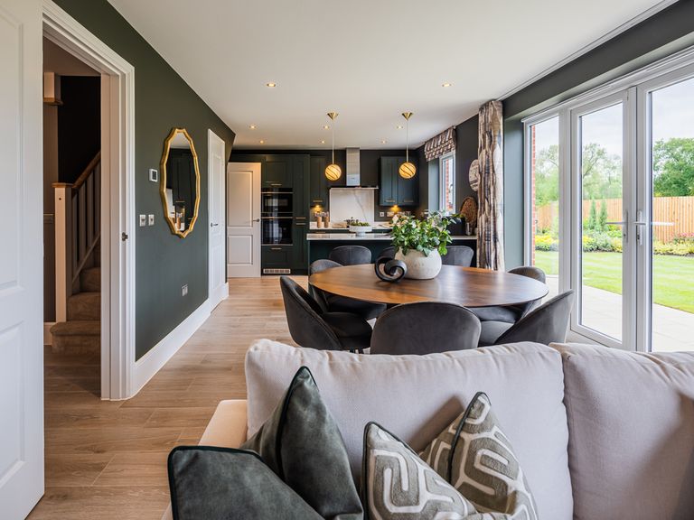 Property 2 of 10. Redrow  The Hampstead  Kitchenfamly  71351