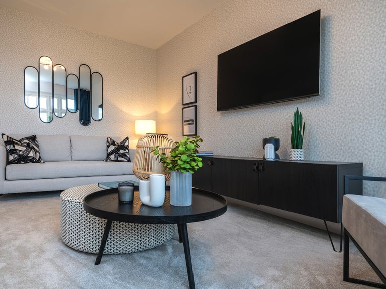 Property 3 of 10. Redrow - The Letchworth Lifestyle - Lounge - 58044