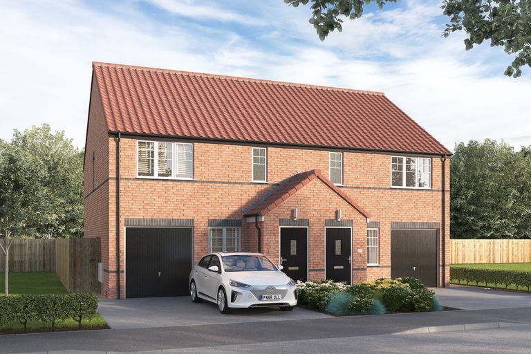 Property 1 of 10. Computer Generated Image, Indicative Exterior, New Build Home