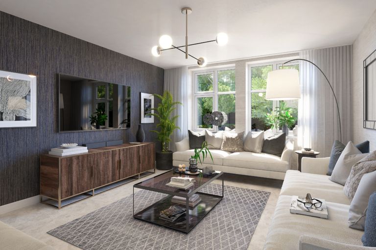Property 2 of 8. Development Hero 02 Living Mulberry