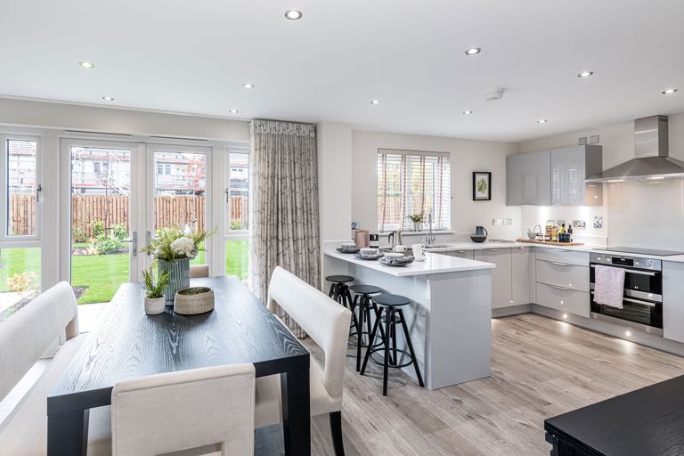 Property 2 of 10. Buchanan 4 Bedroom Home, Open-Plan Kitchen/Dining Room