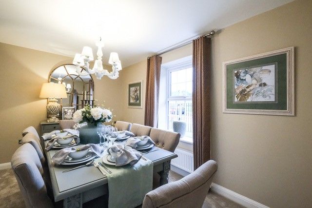 Property 3 of 9. Beige Ashington Dining Room