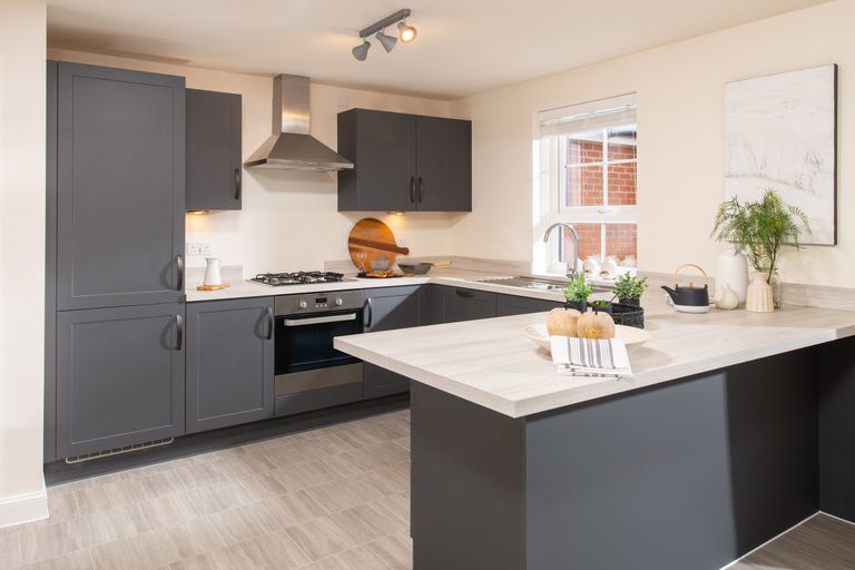 Property 2 of 10. Internal View Of The Kitchen/Diner Of The Chester House Type