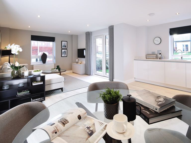 Property 3 of 6. Redrow - 1 Bedroom Apartment - Dining - 50302