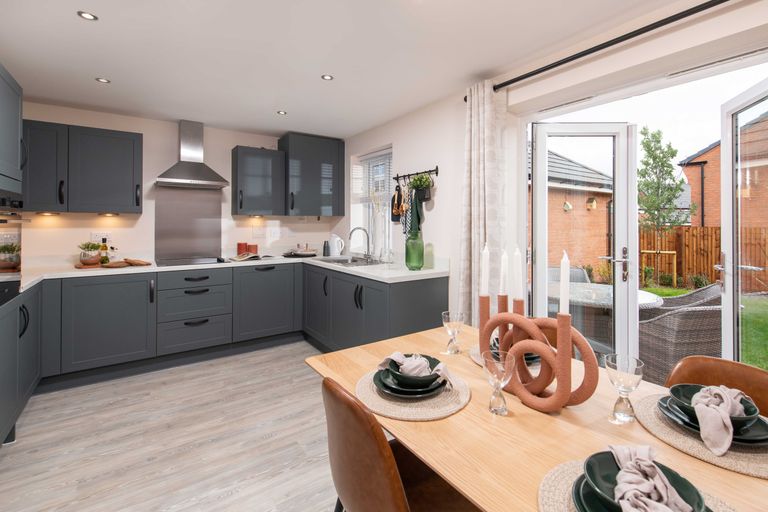 Property 1 of 8. The Kitchen In The Three Bedroom Kennett